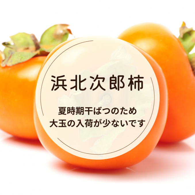 【店舗情報】次郎・今年は大玉が少ないです