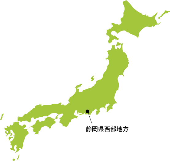 地図：静岡県西部